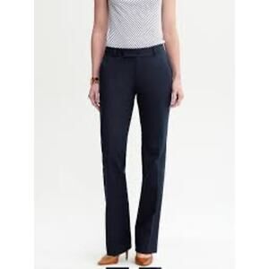 Banana Republic Martin Fit Navy Blue Trousers Dress Pants - Size 10